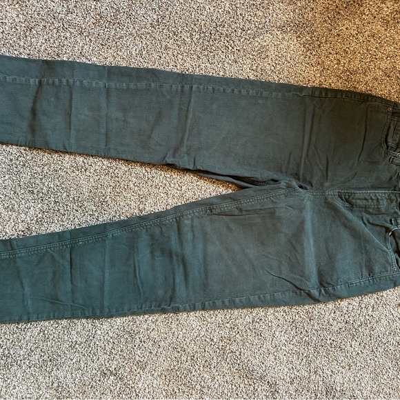 American eagle corduroy green high rise mom straight jean - Picture 3 of 6
